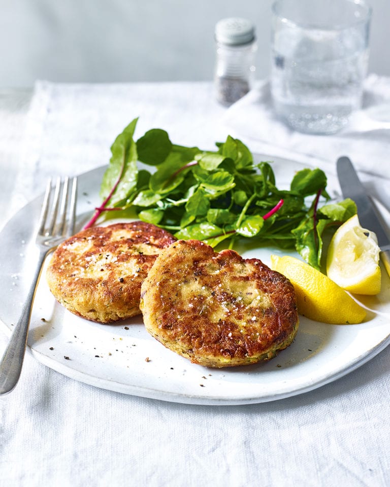 Sardine fishcakes