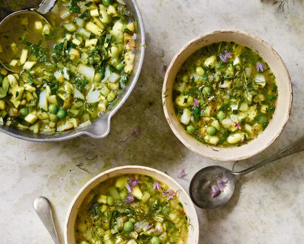 Summer garden soup