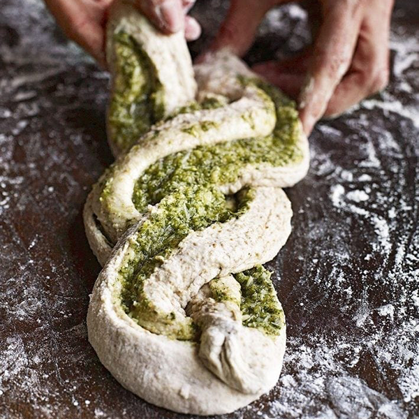 braided loaf