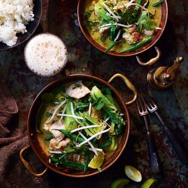 Thai green curry