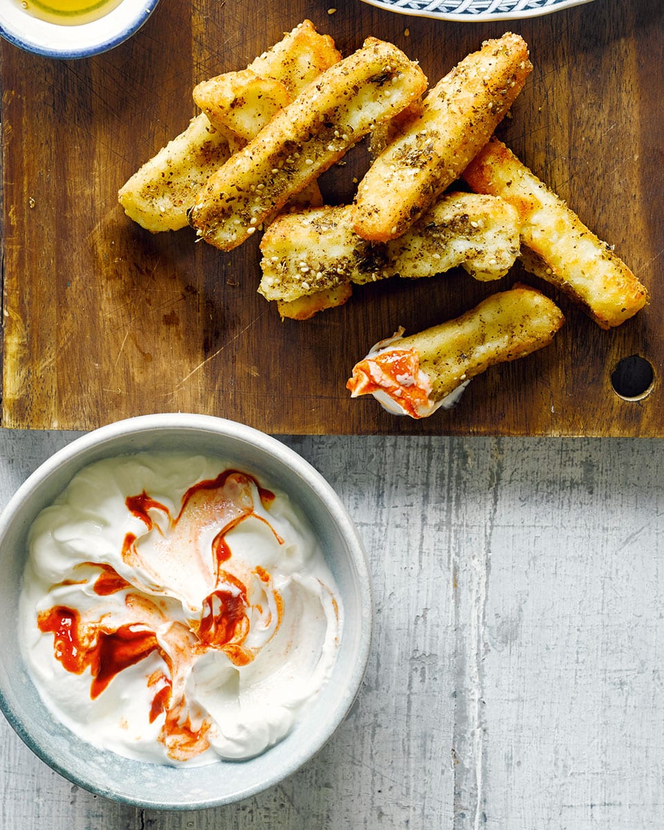 Crispy fried halloumi recipe delicious. Magazine