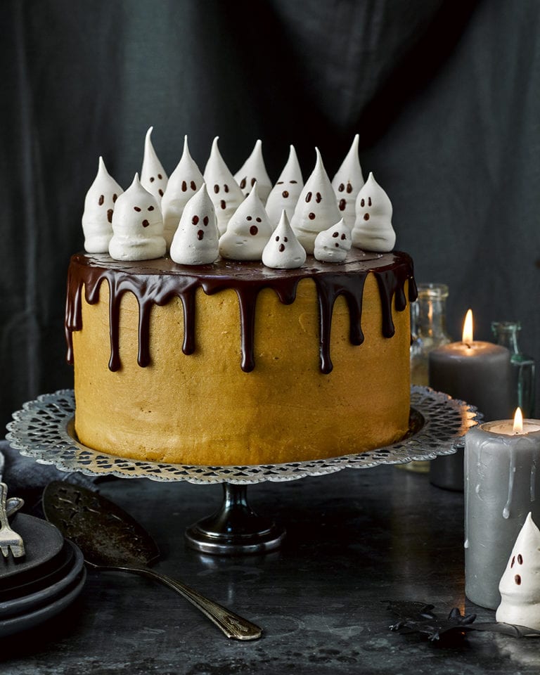 Halloween celebration cake