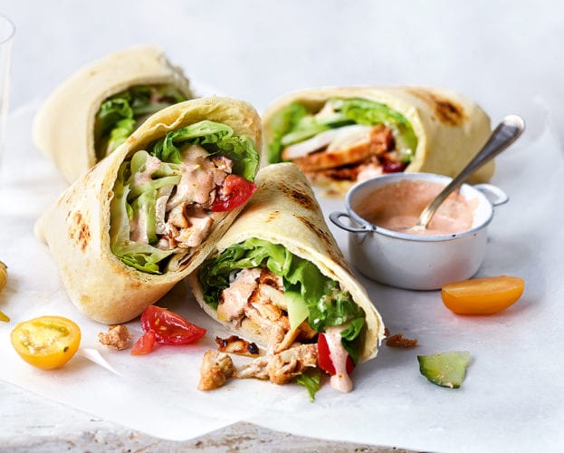 Quick chicken kebabs