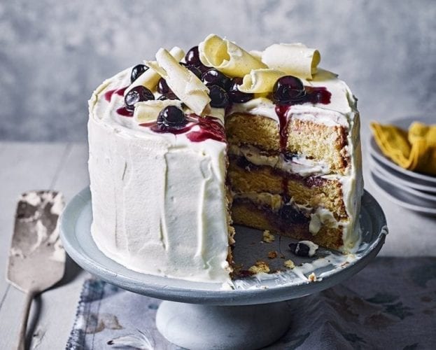 white chocolate recipes: gateau