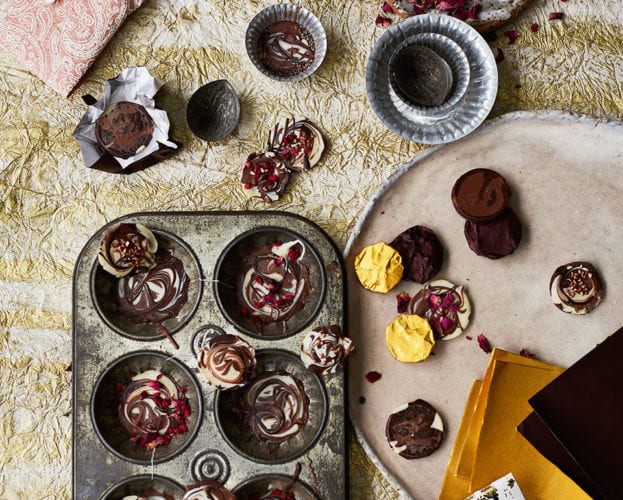 Mint chocolate coins