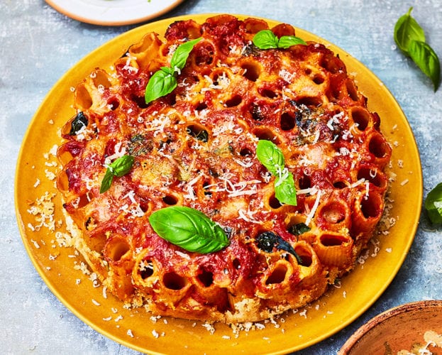 torta di rigatoni (rigatoni cake)