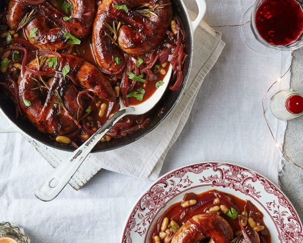 Bloody mary sausage casserole