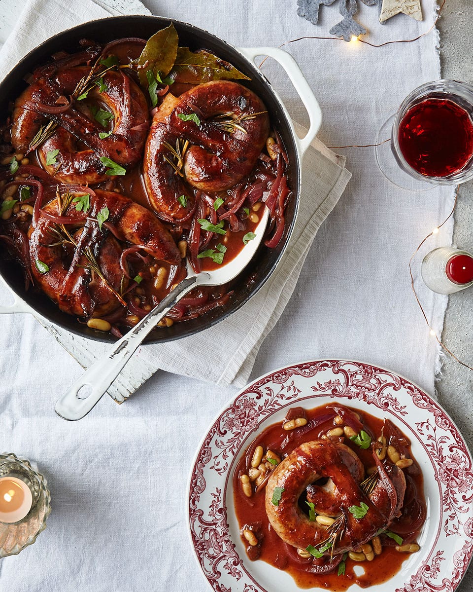 Bloody mary sausage casserole recipe | delicious. magazine