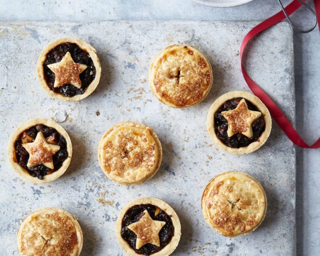 Rich mince pies with homemade mincemeat