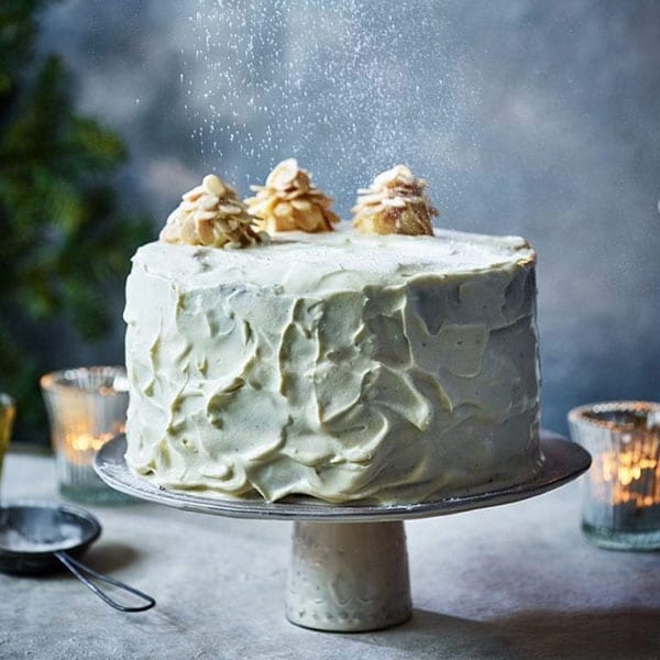 eggnog layer cake