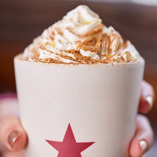 Pret hazelnut hot chocolate