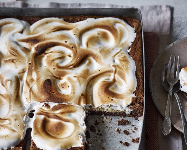 s'mores traybake