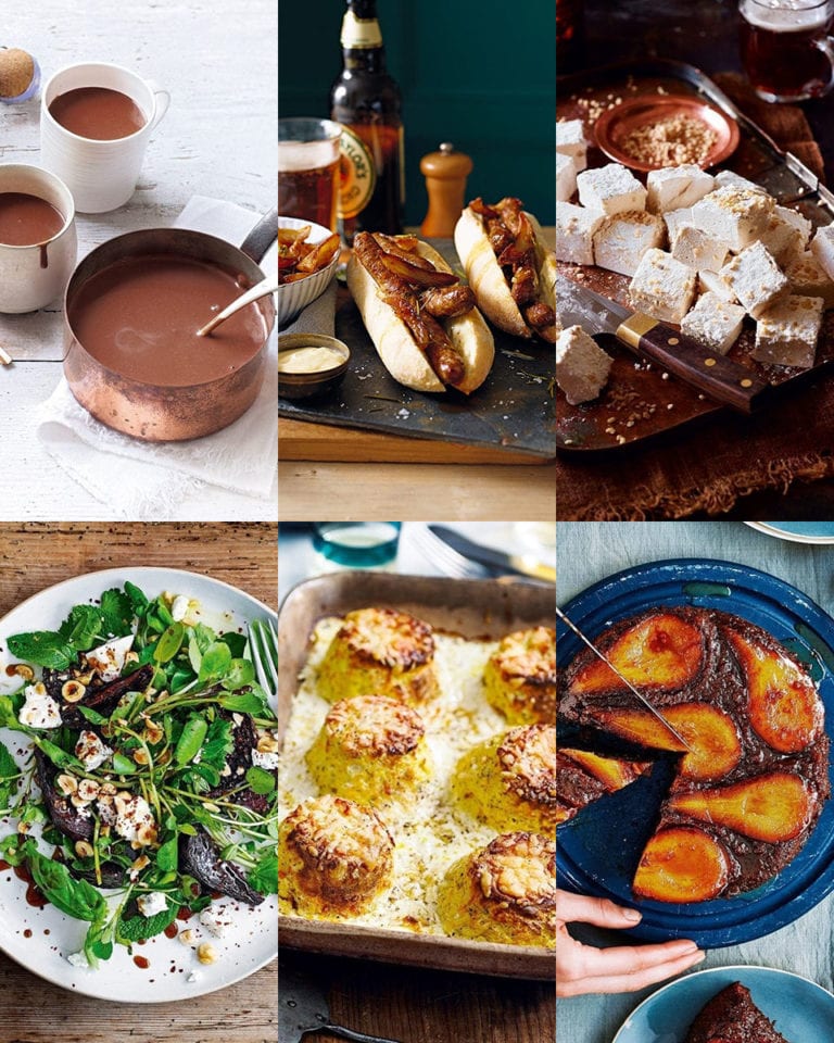 4 three-course menus for November