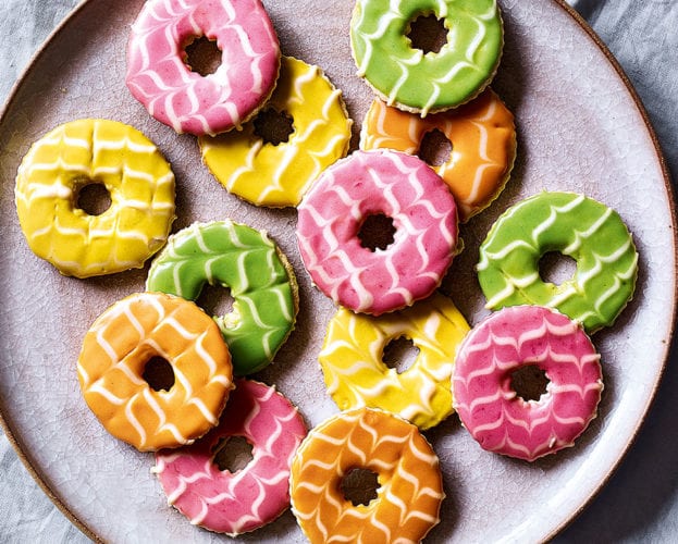 Iced party rings