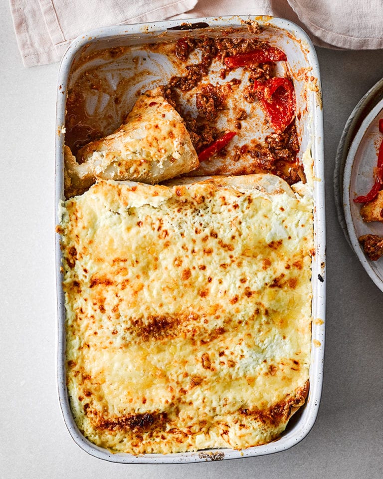 Tex-Mex enchilada bake