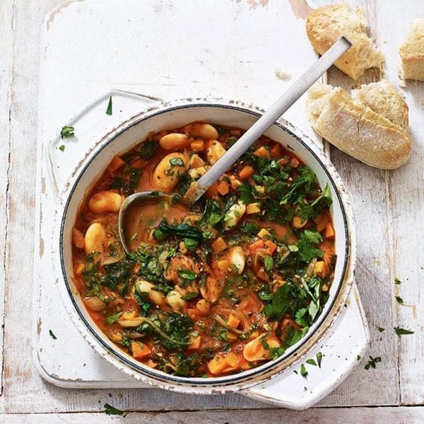 Butterbean and vegetable stew