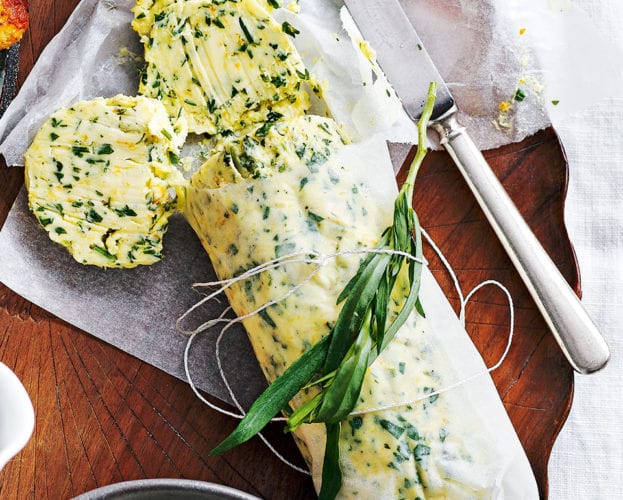 Citrus, mustard and tarragon butter