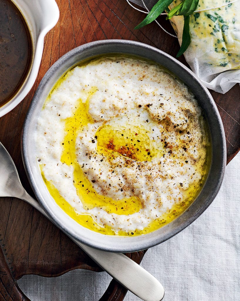 Rye and caraway bread sauce