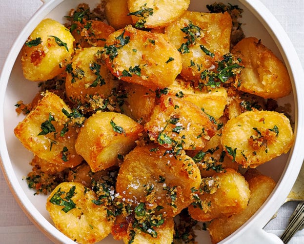 Best-ever fluffy roasties