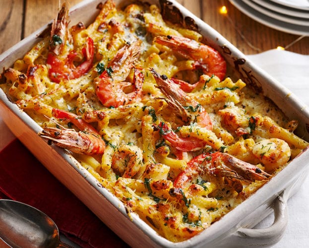 Mac ‘n’ cheese fish pie
