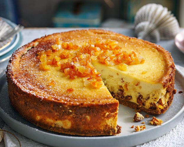 Polish Christmas cheesecake