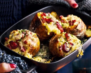10 tasty jacket potato topping ideas