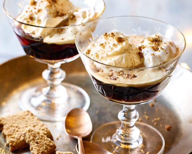 gingerbread affogato