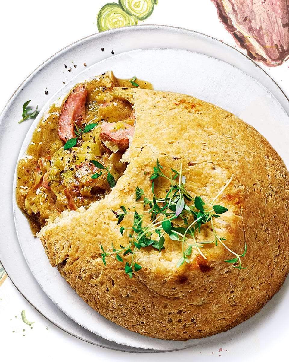 Ham, stilton and leek suet pudding recipe delicious. Magazine