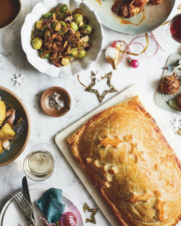 Vegan mushroom wellington