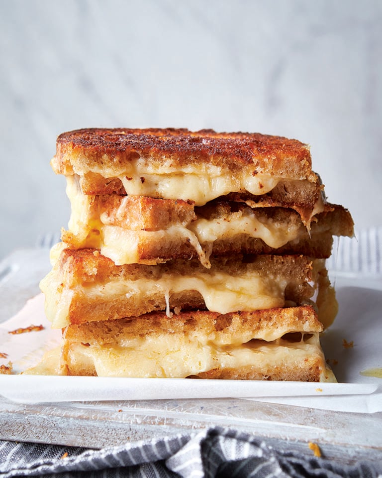 The ultimate grilled cheese sandwich