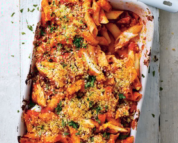 Chicken parmigiana bake