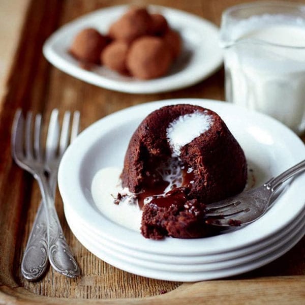 James Martin’s hot chocolate fondants