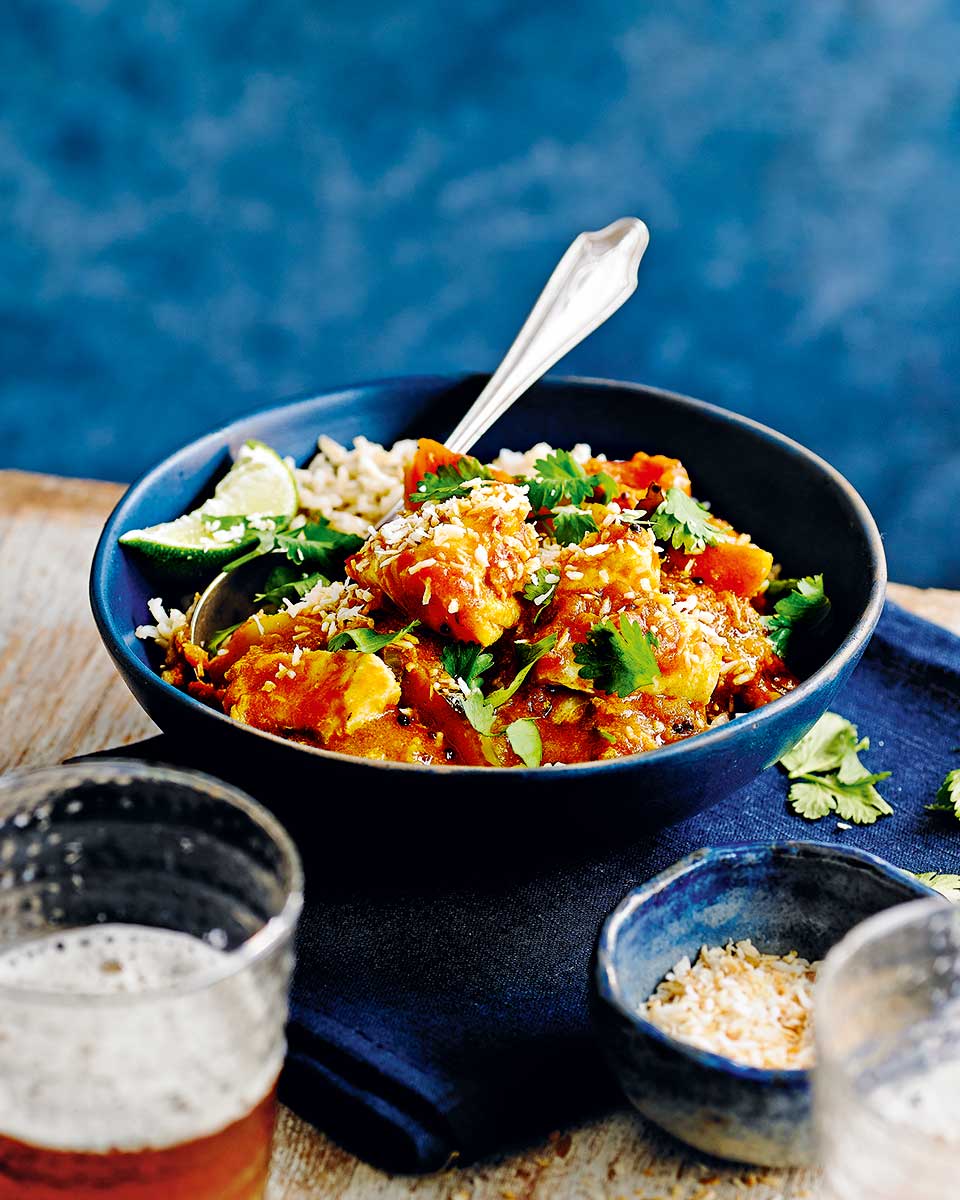 image of Tomato and Tamarind Fish Curry recipe by Delicious Magazine