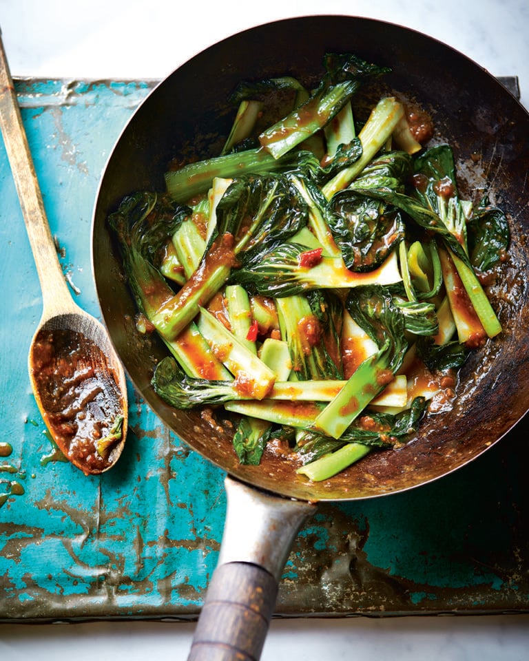 Stir-fried Thai-style tat soi