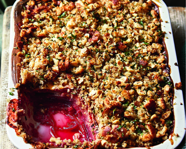 slow-baked vegetable 'lasagne'