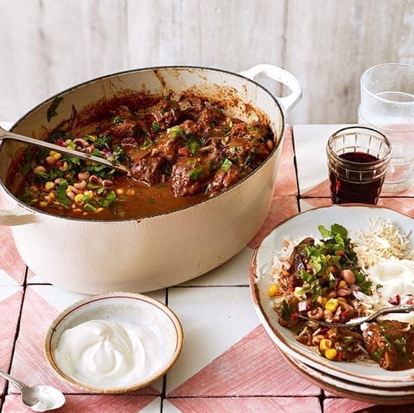 Braised beef chilli