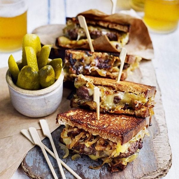 American patty melts