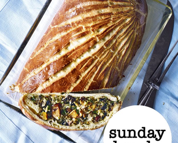 vegetarian Sunday lunch