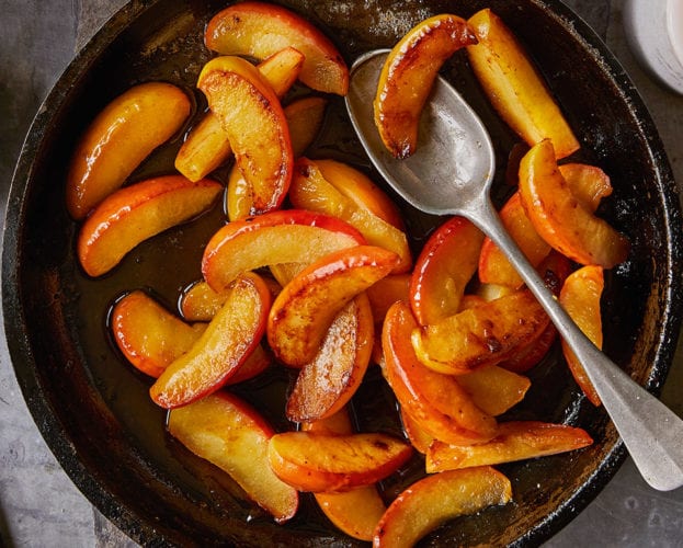 caramelised apples