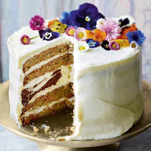 Carrot and cheesecake layer cake