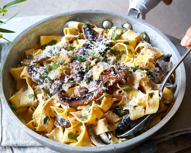 mushroom-pappardelle