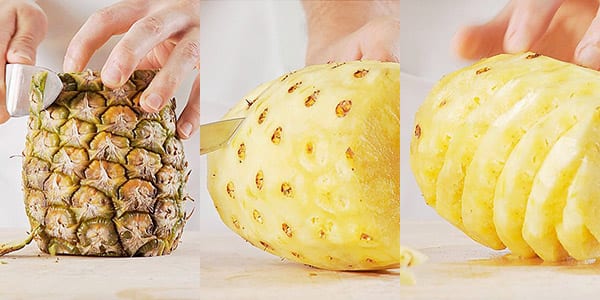 Most-googled food questions: how to peel a pineapple