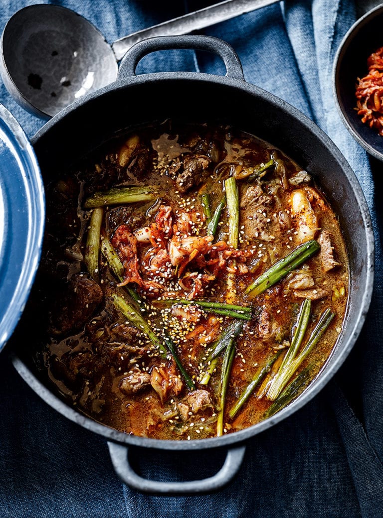 Pork and kimchi stew