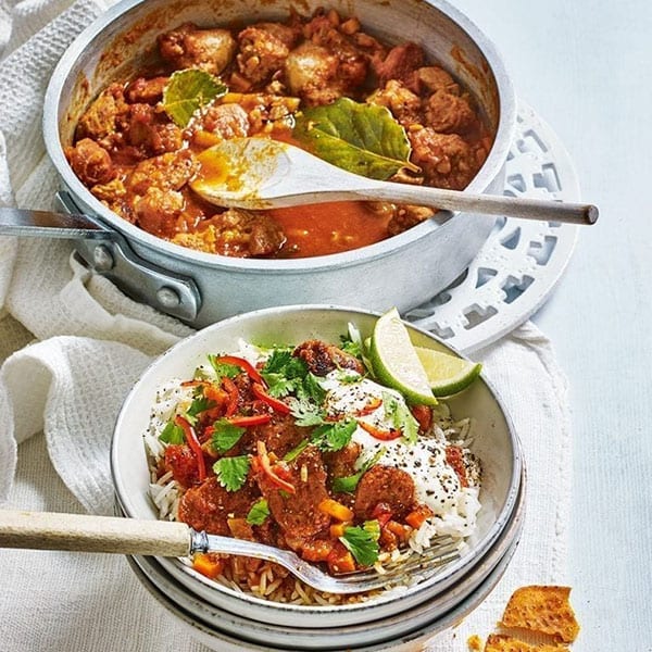 Sausage chilli con carne