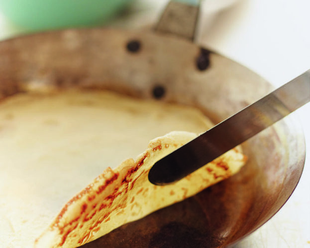 Classic crêpe pancakes