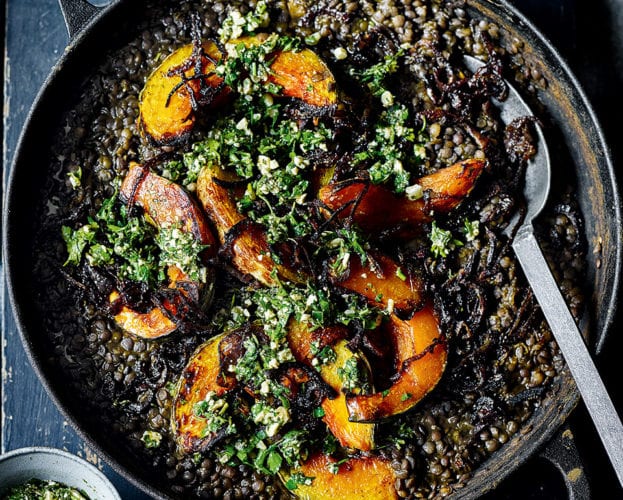 Pumpkin black dhal