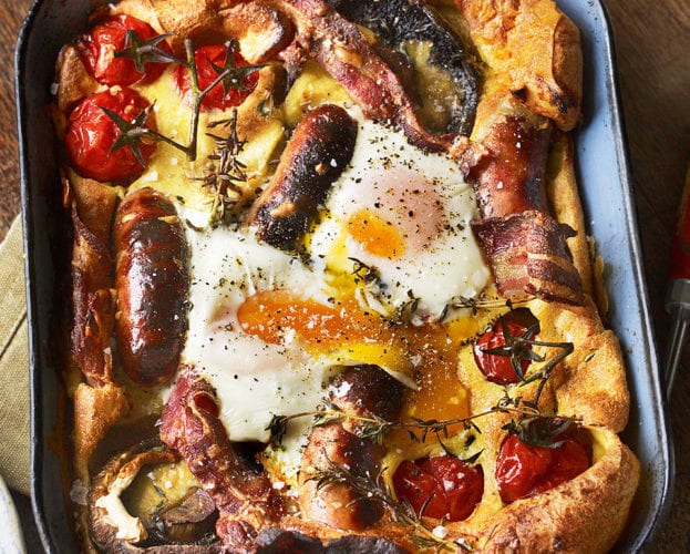 Big breakfast Yorkshire pudding