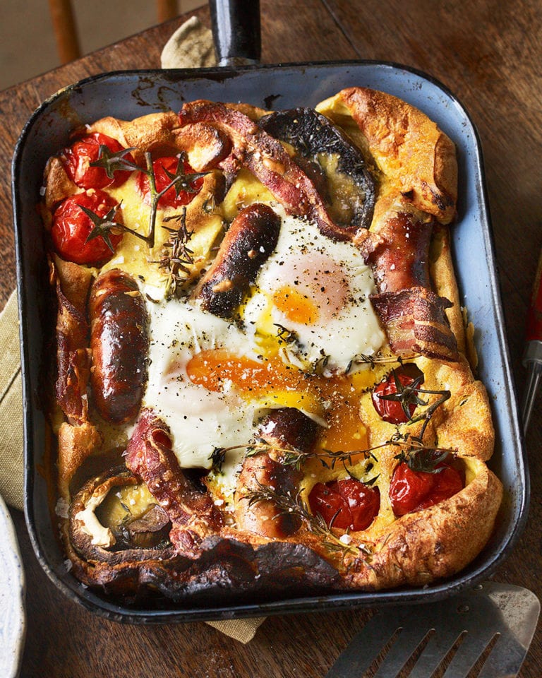 Big breakfast Yorkshire pudding