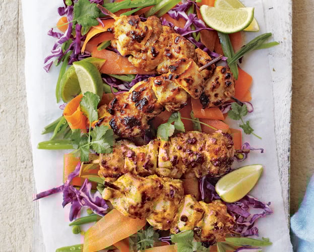 cheat's chicken satay