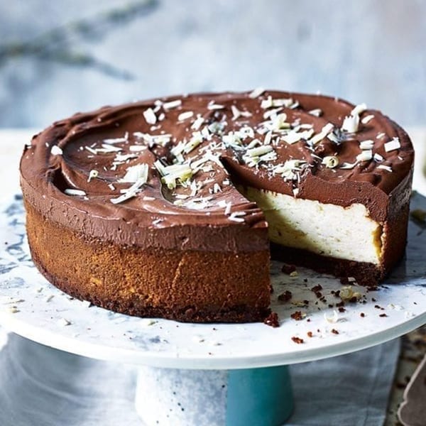 Chocolate new york cheesecake